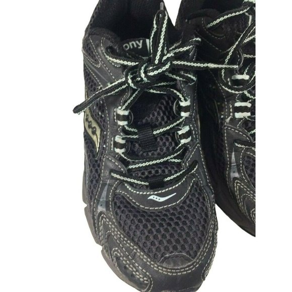 Saucony Grid Terrain Womens 15102-2 Running Shoe Size 6 Black Sneakers Athletic - Picture 10 of 12